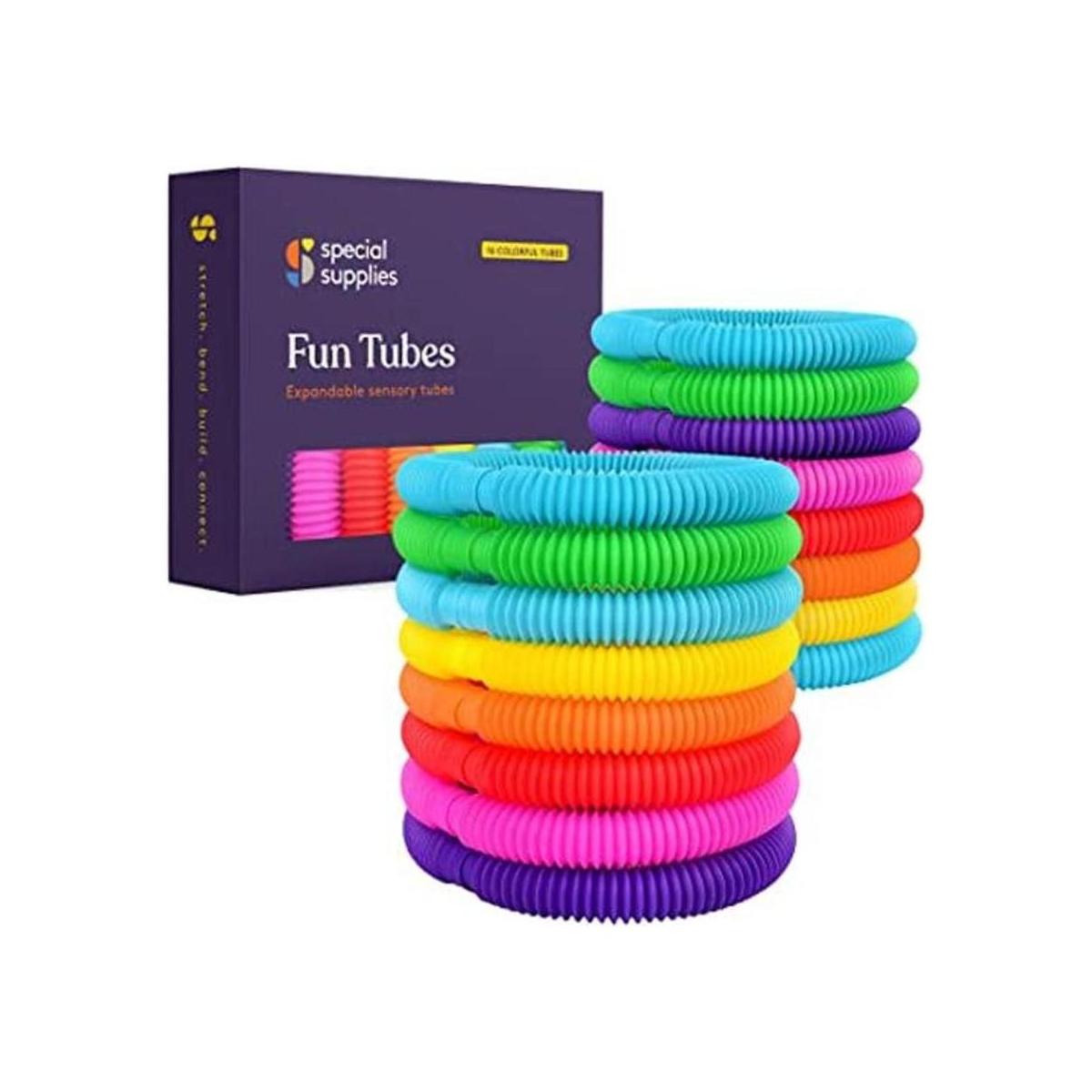 Special Supplies Paquete de 16 tubos divertidos para niños