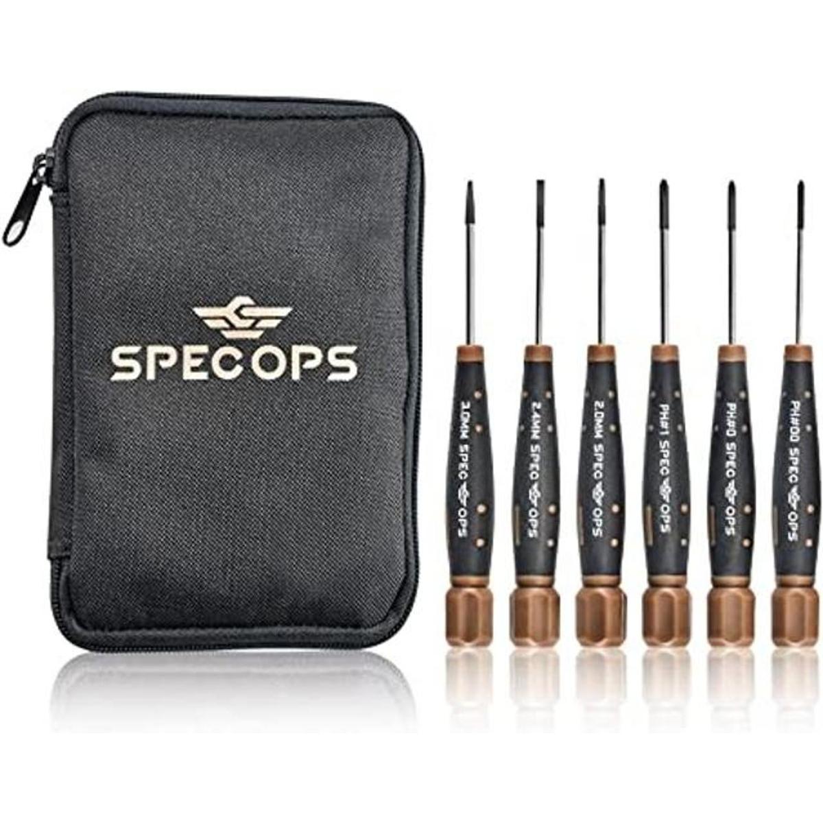 Spec Ops Tools Juego de destornilladores de precisión de 6