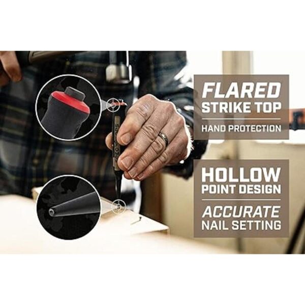 Spec Ops SPECN13PK Tools Nail Set Punch 3Piece Kit_2