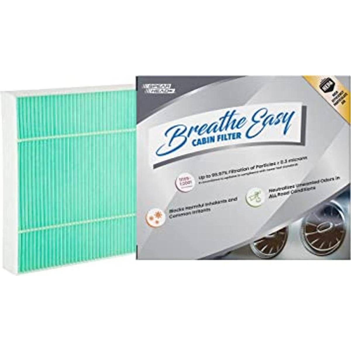 Spearhead Filtro de cabina HEPA Breathe Easy hasta un