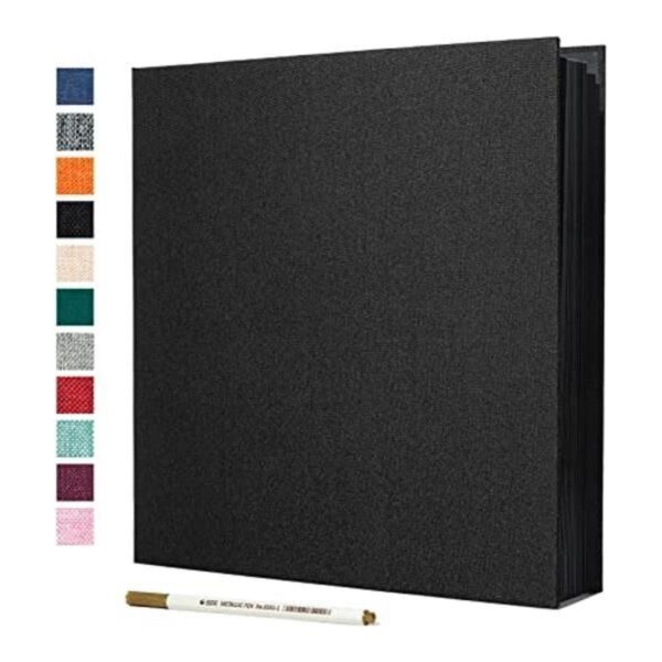 Spbapr Large Photo Album Self Adhesive Linen Cover_1
