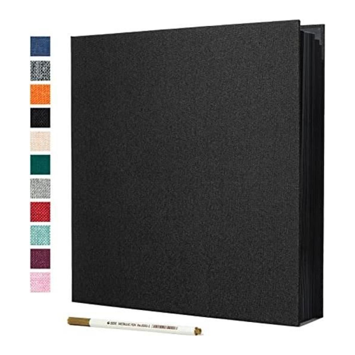 Spbapr Large Photo Album Self Adhesive Linen Cover