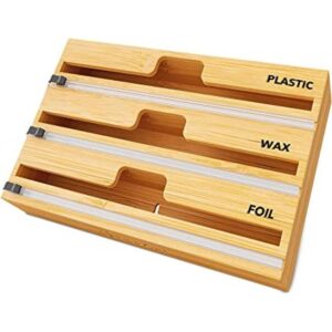 SpaceAid WrapNeat Organizador 3 en 1 con cortador y_1