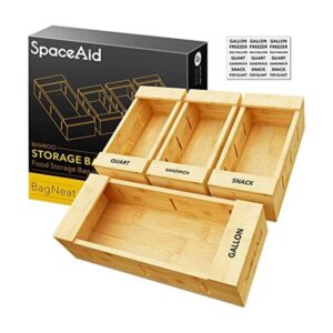 SpaceAid Organizador de bolsas para cajón de cocina de_1