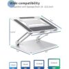 Soundance Soporte para laptop para escritorio con base_2