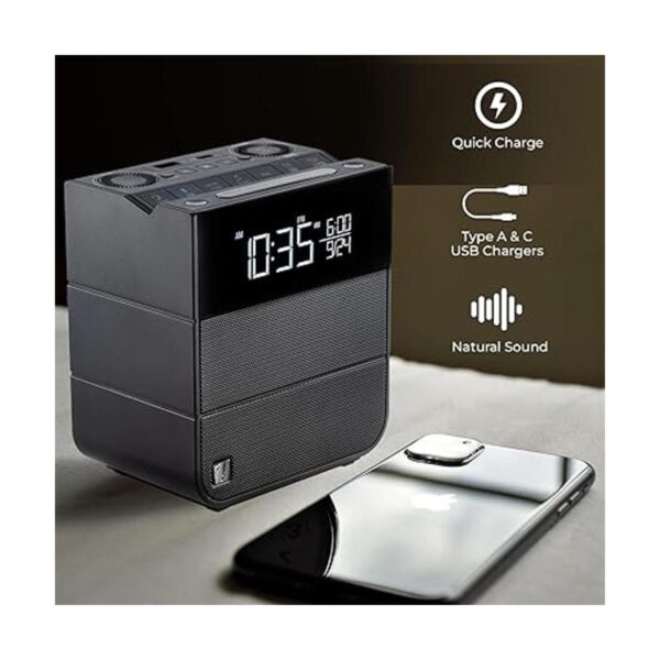 Soundfreaq Sound Rise II reloj despertador de radio de