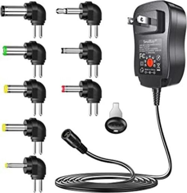 SoulBay 24W universal 3V 4.5V 5V 6V 7.5V 9V 12V AC DC_1