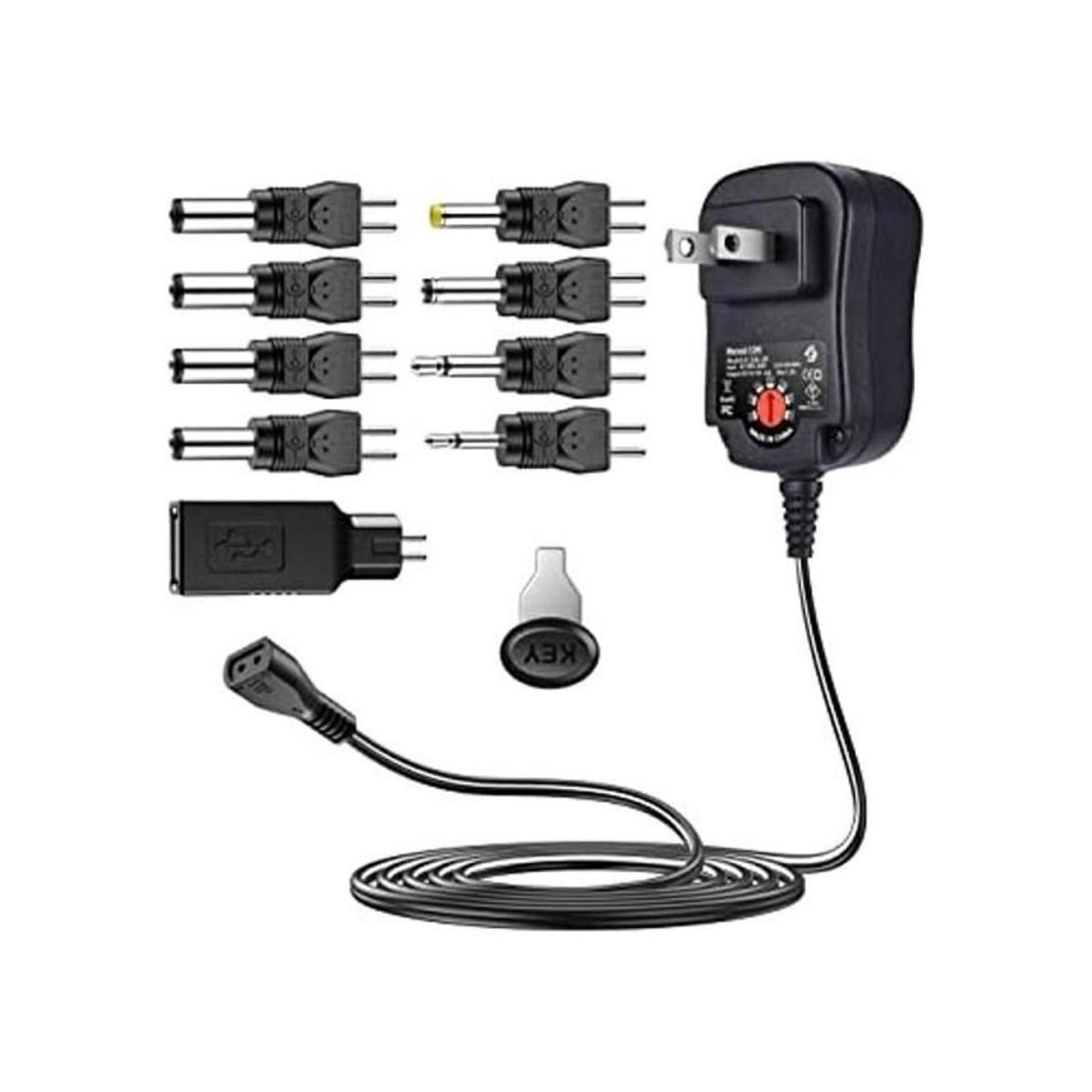 SoulBay Adaptador universal de corriente alterna 12 W