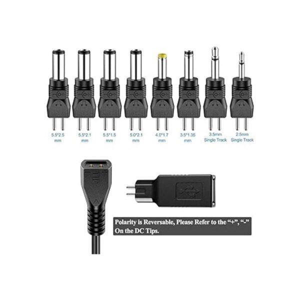 SoulBay Adaptador universal de corriente alterna 12 W_3