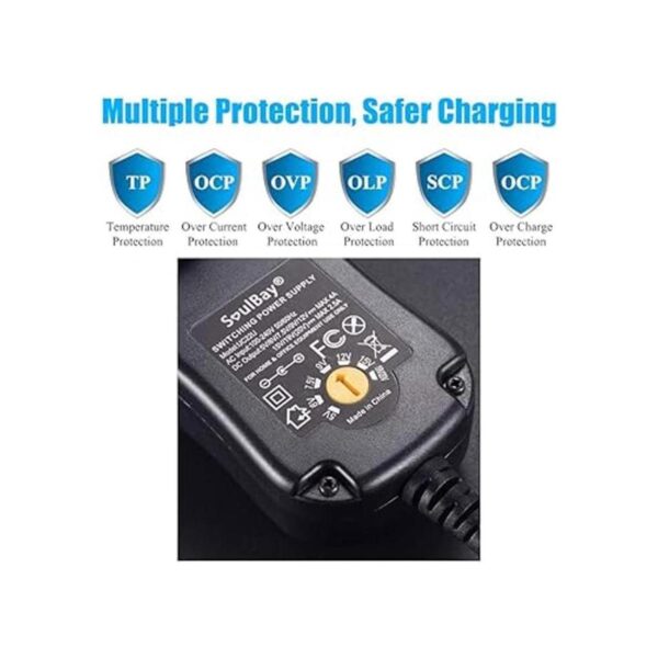 SoulBay Adaptador universal de CA de 48 W CC 5 V 6 V_2