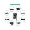 SoulBay Cable de alimentación de 12 V para reproductores_2
