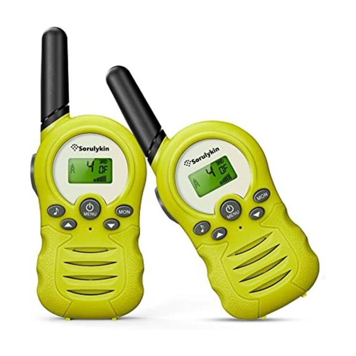 Sorulykin Walkie Talkies para niños 22 canales de hasta