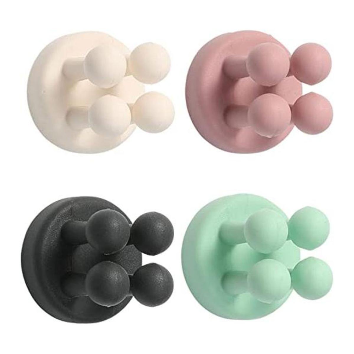 Soportes para cepillos de dientes de silicona ganchos