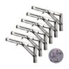 Soportes de estante plegables de 16 pulgadas bisagras