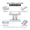 Soporte portátil plegable y ajustable de aluminio para_3