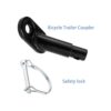 Soporte trasero para bicicleta acoplador enganche conector_2