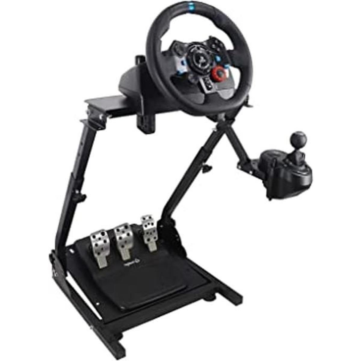 Soporte para volante de carreras altura ajustable y