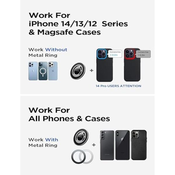 Soporte para teléfono Magsafe para iPhone 12 imanes_5