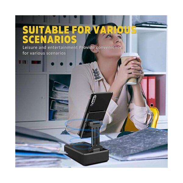 Soporte para teléfono celular con altavoz Bluetooth_4