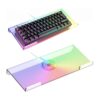 Soporte para teclado de computadora inclinado acrílico RGB_1