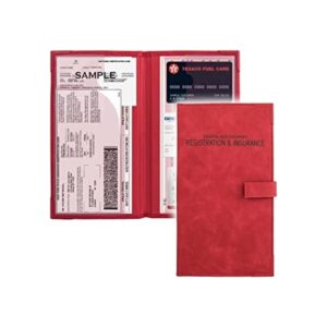 Soporte para tarjetas de registro y seguro de automóvil