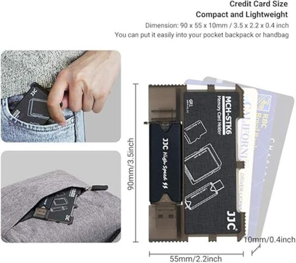 Soporte para tarjetas Micro SD y funda para tarjetas SD_4