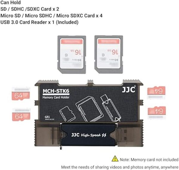 Soporte para tarjetas Micro SD y funda para tarjetas SD_5