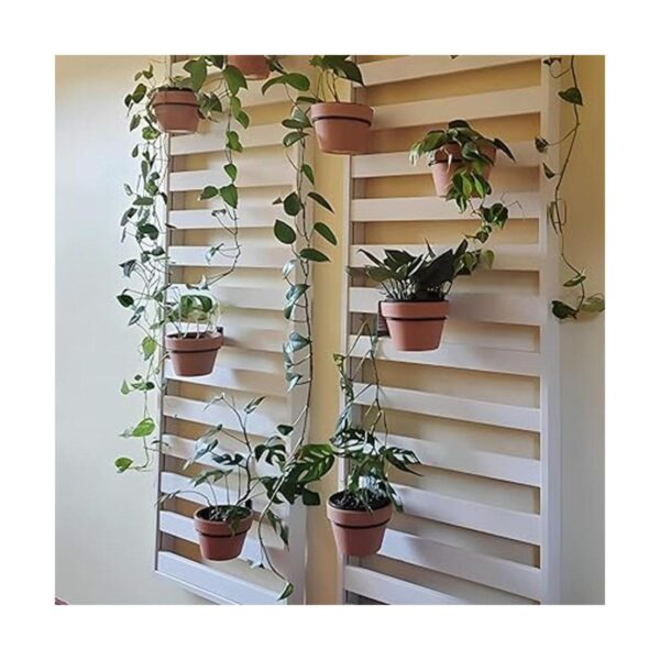 Soporte para plantas de 5.9 in montado en la pared 6