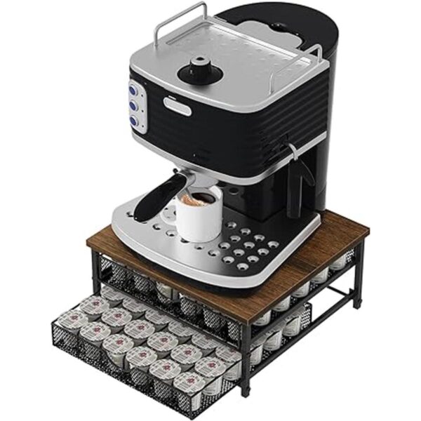 Soporte para cápsulas de café para mostrador cajón de