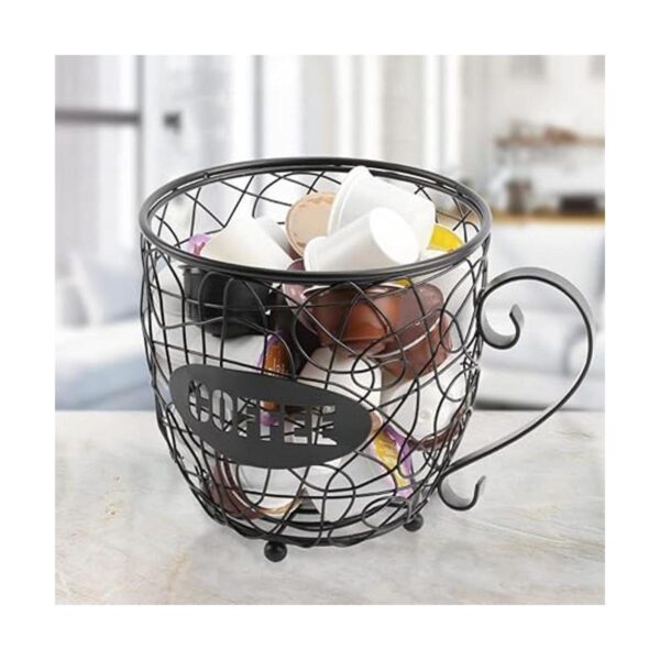 Soporte para cápsulas de café y organizador de tazas K