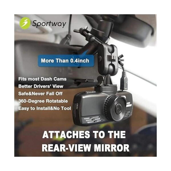 Soporte para cámara de salpicadero Sportway S70 Mirror_2