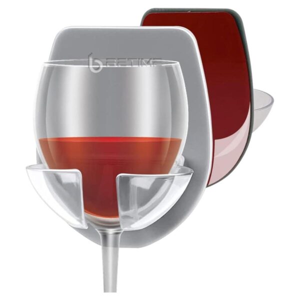 Soporte para copas de vino de ducha paquete de 2_1