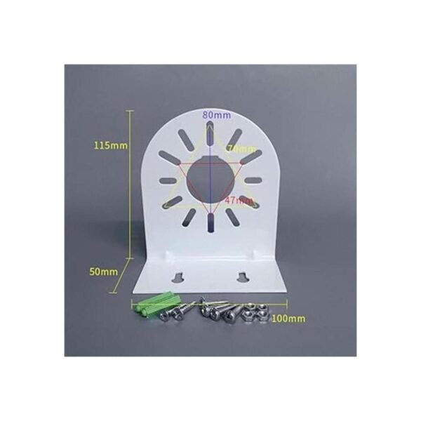 Soporte para cámara de seguridad CCTV en forma de L para