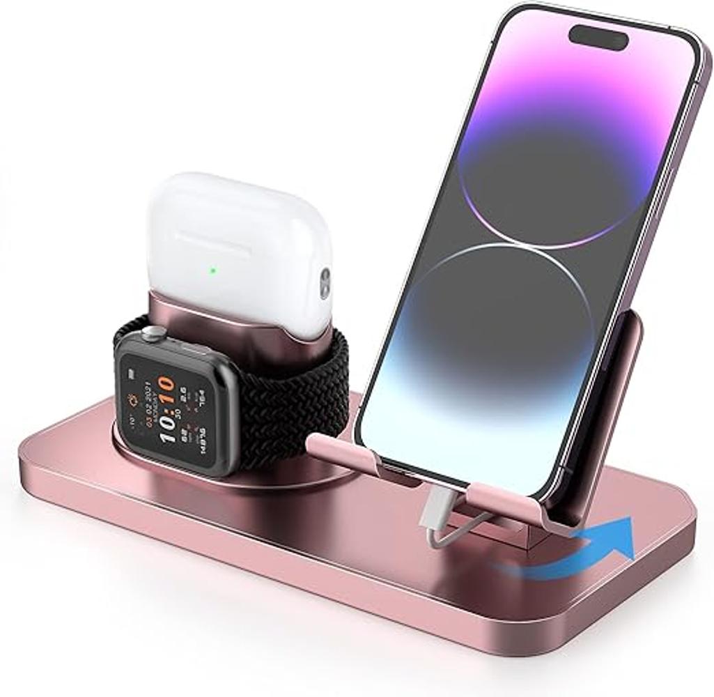 Soporte para cargador de teléfono de rotación de 180