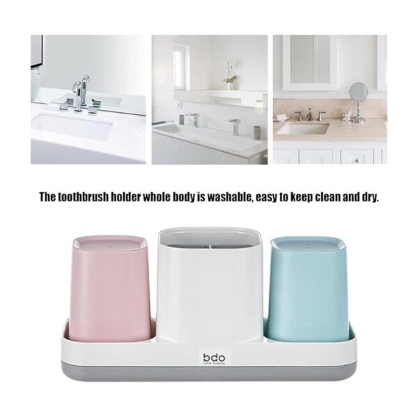 Soporte para cepillo de dientes para baño cepillo de