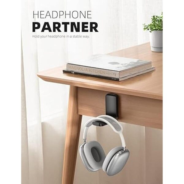 Soporte para auriculares gancho adhesivo Lamicall para_2