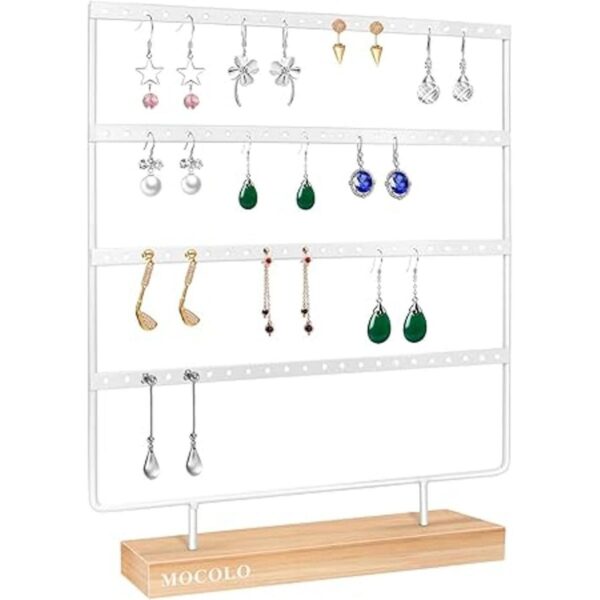 Soporte para aretes organizador de aretes para colgar_2