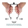 Soporte para arpa de lámpara de 7 8 9 10 pulgadas kit