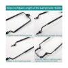 Soporte para arpa de lámpara de 7 8 9 10 pulgadas kit