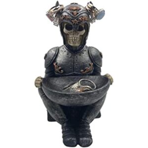 Soporte para anillo con diseño de calavera de esqueleto de_1