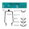 Soporte para arpa de lámpara de 7 8 9 10 pulgadas kit