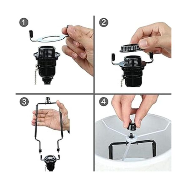 Soporte para arpa de lámpara de 7 8 9 10 pulgadas kit