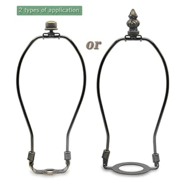 Soporte para arpa de lámpara de 8 pulgadas kit de arpa de_2