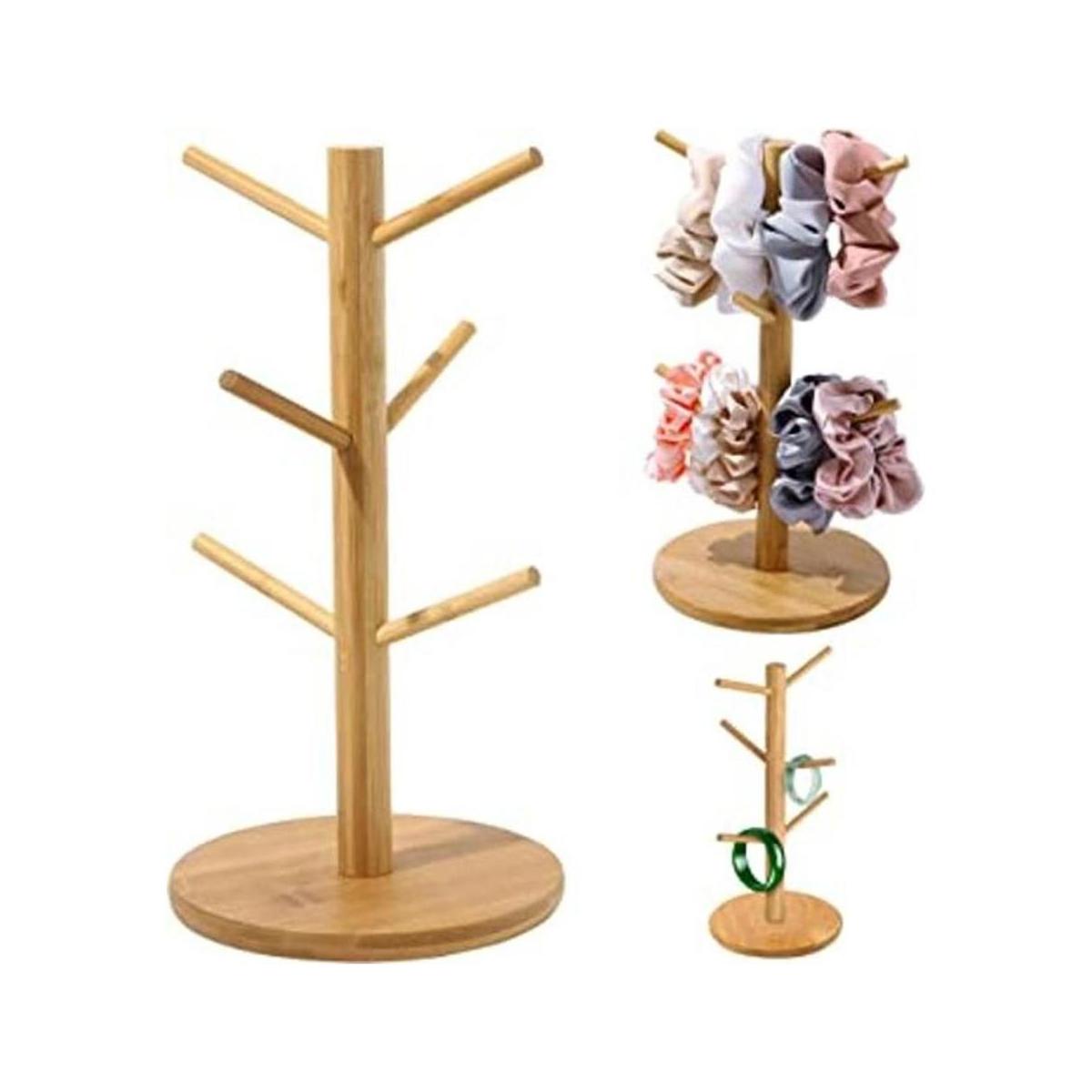 Soporte organizador de banda elástica para pulseras