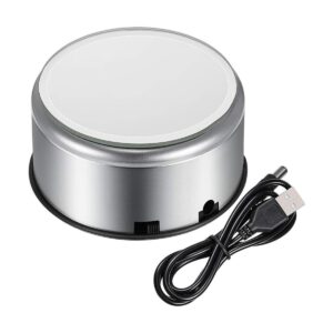 Soporte giratorio de 360 grados con cable de alimentación