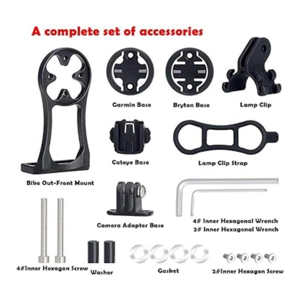 Soporte frontal para bicicleta para Garmin Edge CATEYE