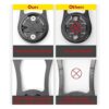 Soporte frontal para bicicleta para Garmin Edge CATEYE