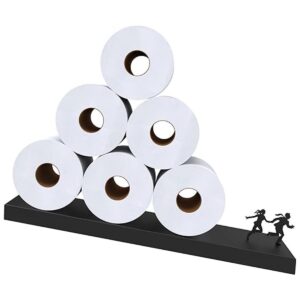 Soporte flotante para papel higiénico Soporte inclinado_1