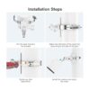 Soporte exterior para Arlo Pro 4Pro 3Pro 2ProUltra