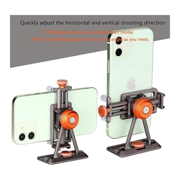 Soporte de trípode de metal para teléfono celular